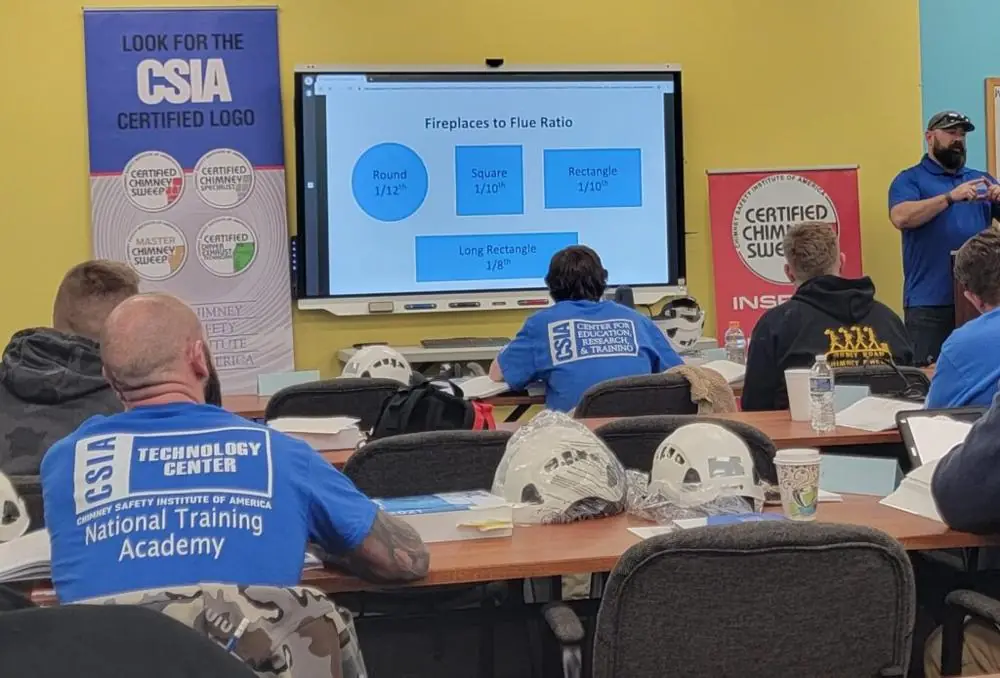 Green and Clean technicians at CSIA certification training